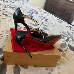 COPY - Black gorgeous heels from saks fifth Avenue heels are little high for me